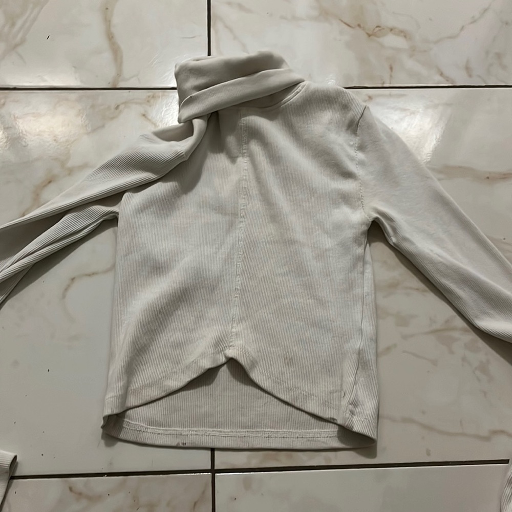 Cropped Turtle Neck